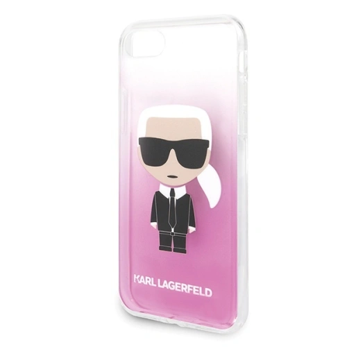 Kup Etui Karl Lagerfeld KLHCI8TRDFKPI Apple iPhone SE 2022/SE 2020/8/7 růžový/pink Gradient Ikonik Karl - KLD307PNK - {ean13} - Sklep Home Screen