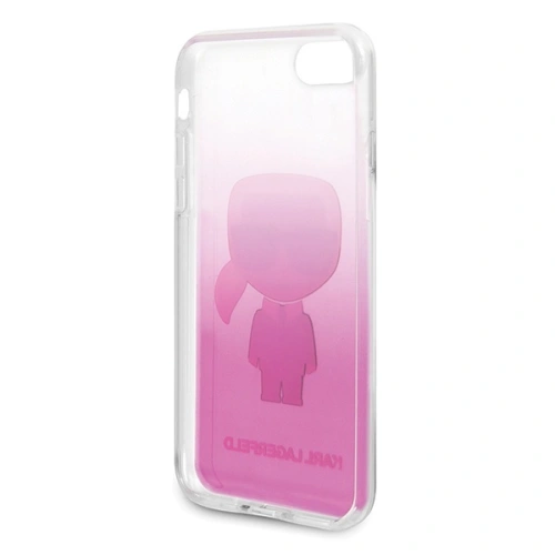 Kup Etui Karl Lagerfeld KLHCI8TRDFKPI Apple iPhone SE 2022/SE 2020/8/7 růžový/pink Gradient Ikonik Karl - KLD307PNK - {ean13} - Sklep Home Screen
