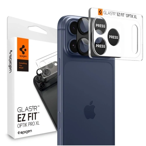 Osłona aparatu Spigen Optik Pro XL Glas.tr ez Fit Camera Protector do Apple iPhone 17 Pro Black
