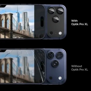 Osłona aparatu Spigen Optik Pro XL Glas.tr ez Fit Camera Protector do Apple iPhone 17 Pro Black