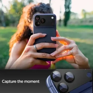 Osłona aparatu Spigen Optik Pro XL Glas.tr ez Fit Camera Protector do Apple iPhone 17 Pro Black