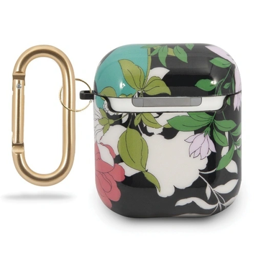 Kup Etui Guess GUACA2TPUBKFL01 Apple AirPods cover zielony/green N.1 Flower Collection - GUE550GRN - {ean13} - Sklep Home Screen