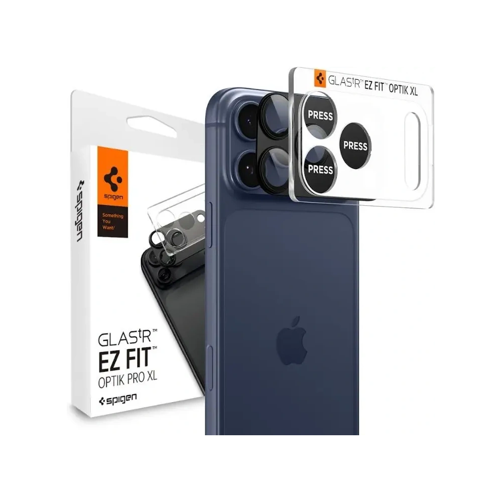 Osłona aparatu Spigen Optik Pro XL Glas.tr ez Fit Camera Protector do Apple iPhone 17 Pro Max Black