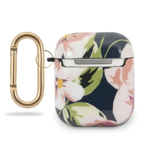 Kup Etui Guess GUACA2TPUBKFL03 Apple AirPods kryt modrý/blue N.3 Flower Collection - GUE551BLU - {ean13} - Sklep Home Screen