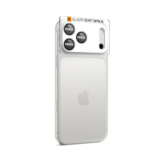 Osłona aparatu Spigen Optik Pro XL Glas.tr ez Fit Camera Protector do Apple iPhone 17 Pro Max Silver