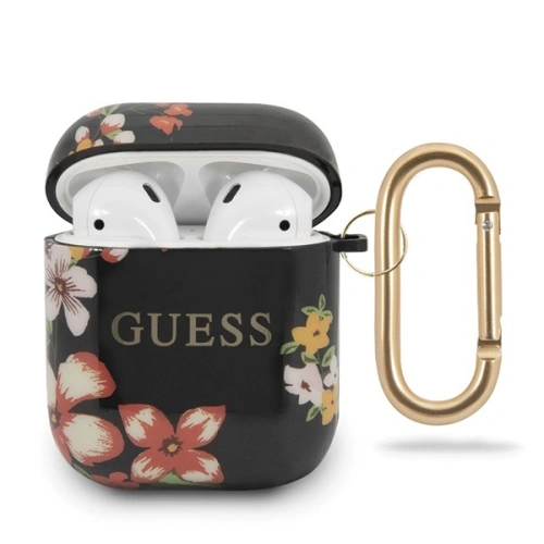 Kup Guess Apple Tasche GUACA2TPUBKFL04 AirPods Hülle schwarz/schwarz N.4 Flower Collection - GUE552BLK - {ean13} - Sklep Home Screen