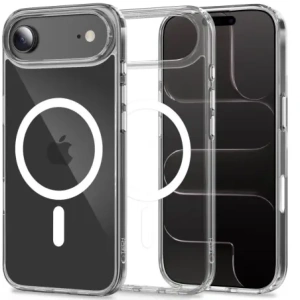 Etui Tech-Protect Flexair Hybrid CC MagSafe do Apple iPhone Air Clear