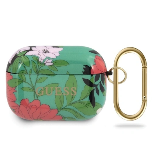 Kup Guess Apple Tasche GUACAPTPUBKFL01 AirPods Pro Hülle grün/grün N.1 Flower Collection - GUE553GRN - {ean13} - Sklep Home Screen