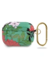 Etui Guess GUACAPTPUBKFL01 Apple AirPods Pro tok zöld/zöld N.1 Virág Gyűjtemény