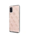 Guess GUHCA41PCU4GLPI Samsung Galaxy A41 pink hard case 4G Glitter