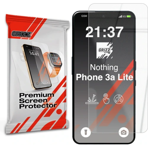 Szkło hybrydowe GrizzGlass HybridGlass do Nothing Phone 3a Lite