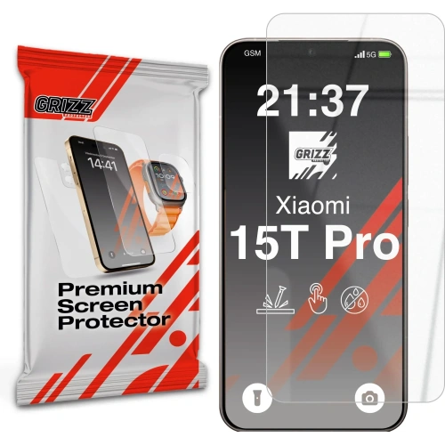 Szkło hybrydowe GrizzGlass HybridGlass do Xiaomi 15T Pro