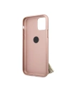 Buy Guess GUHCN58RSSARG Apple iPhone 11 Pro pink hard case Saffiano with ring stand - GUE558PNK - {ean13} - Home Screen Store Europe