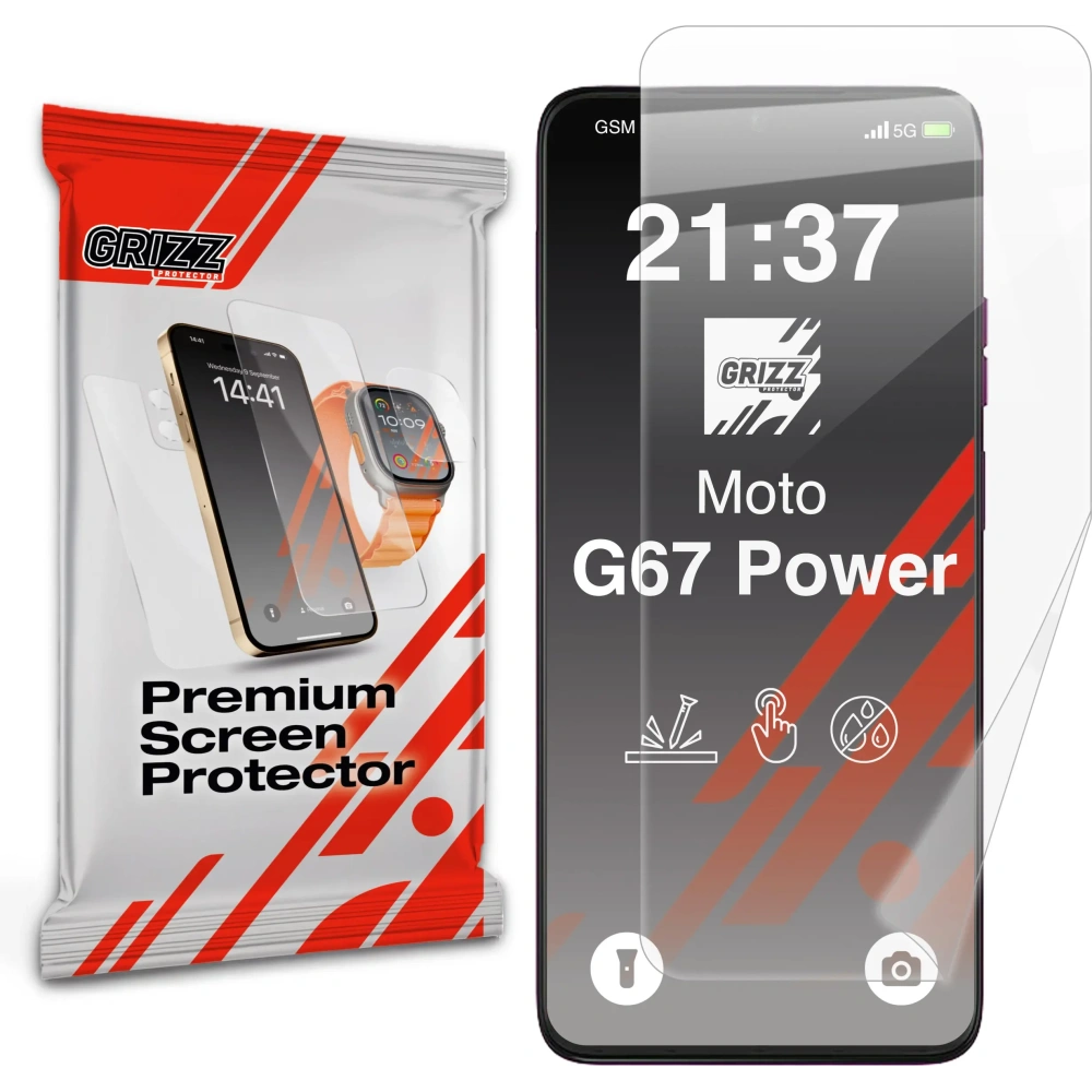 Folia ceramiczna GrizzGlass CeramicFilm do Motorola Moto G67 Power 5G