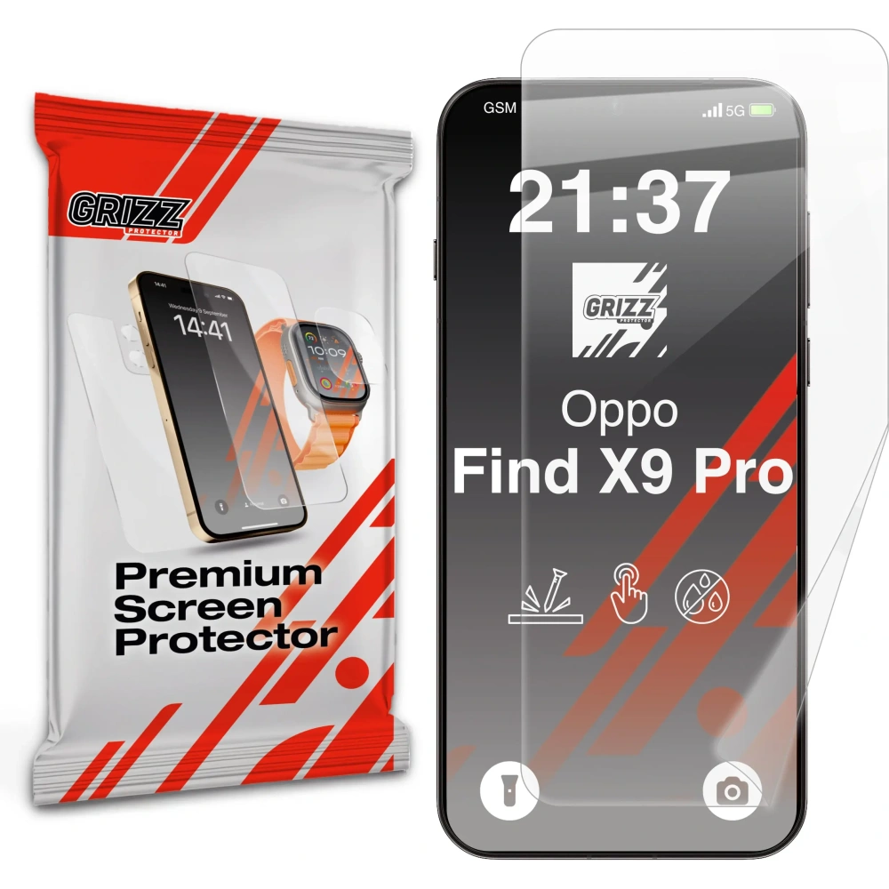 Folia ceramiczna GrizzGlass CeramicFilm do Oppo Find X9 Pro