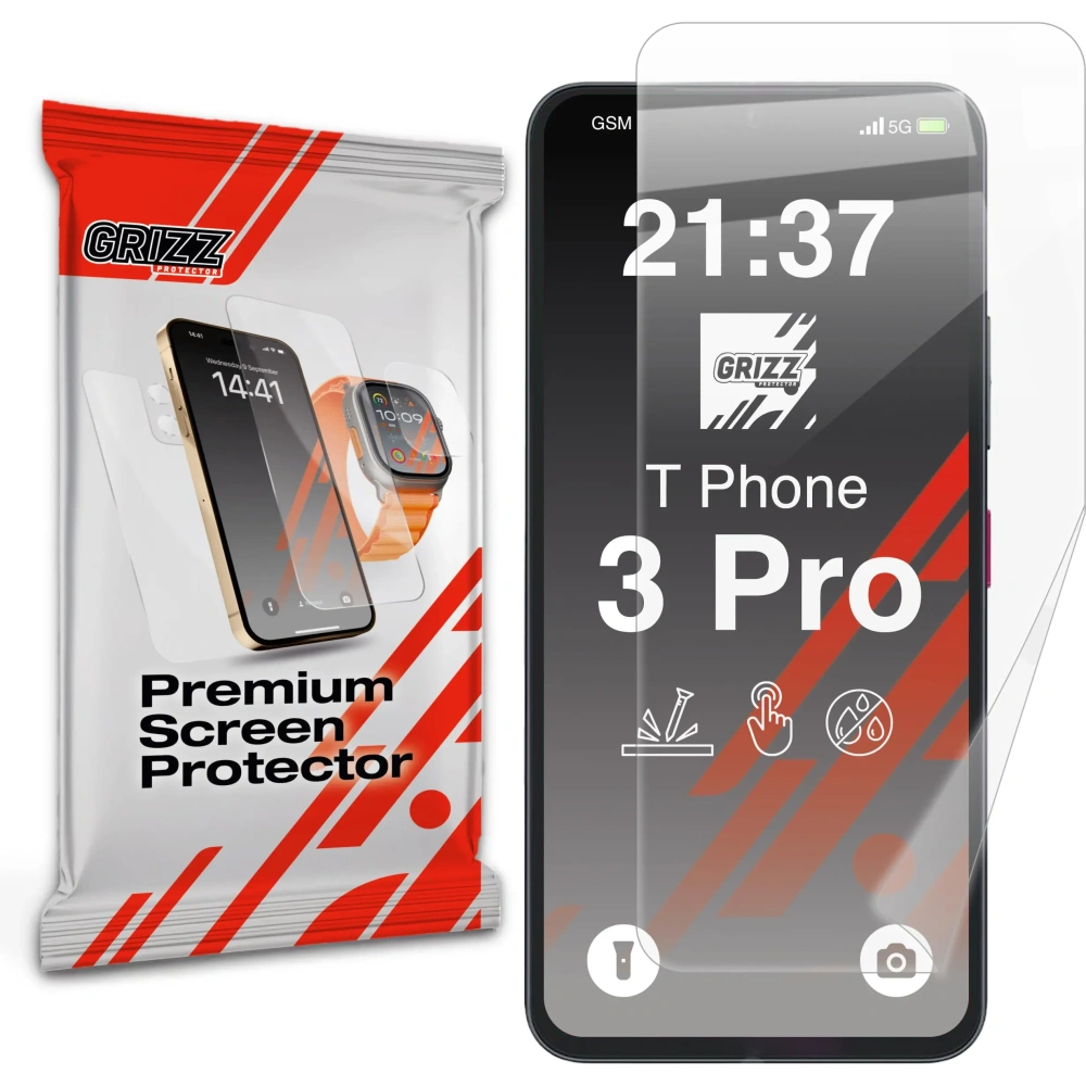 Folia ceramiczna GrizzGlass CeramicFilm do T Phone 3 Pro