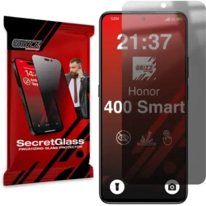 Matowe szkło prywatyzujące GrizzGlass SecretGlass do Honor 400 Smart