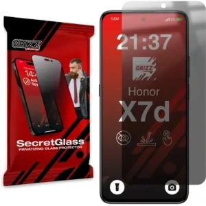 Matowe szkło prywatyzujące GrizzGlass SecretGlass do Honor X7d