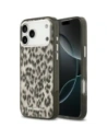 Etui Karl Lagerfeld IML Leopard Pattern MagSafe do Apple iPhone 17 Pro Max brązowy