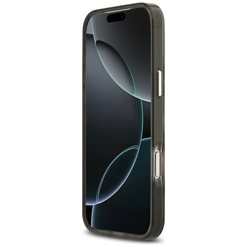 Etui Karl Lagerfeld IML Leopard Pattern MagSafe do Apple iPhone 17 Pro Max brązowy