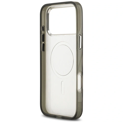 Etui Karl Lagerfeld IML Leopard Pattern MagSafe do Apple iPhone 17 Pro Max brązowy