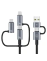 Kabel 6w1 USAMS Data Cable Digital Display Aluminium Alloy Fast charging 240W 1.2m