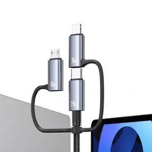 Kabel 6w1 USAMS Data Cable Digital Display Aluminium Alloy Fast charging 240W 1.2m