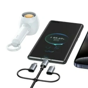 Kabel 6w1 USAMS Data Cable Digital Display Aluminium Alloy Fast charging 240W 1.2m