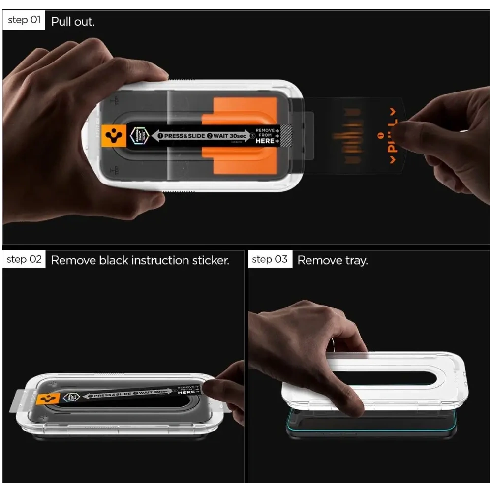 Szkło hartowane Spigen Glas.tr ez Fit Pro HD do Samsung Galaxy S25 FE Clear
