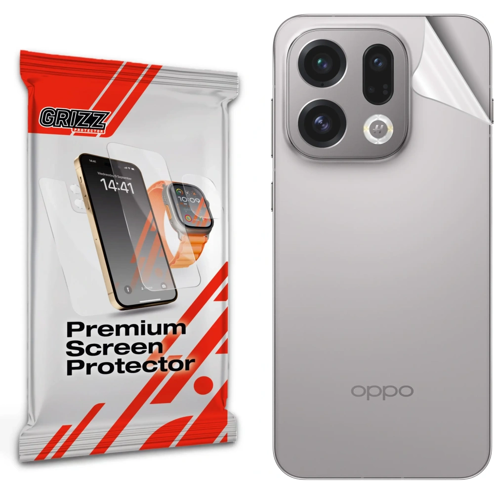 Folia na tył GrizzGlass SatinSkin do Oppo Find X9