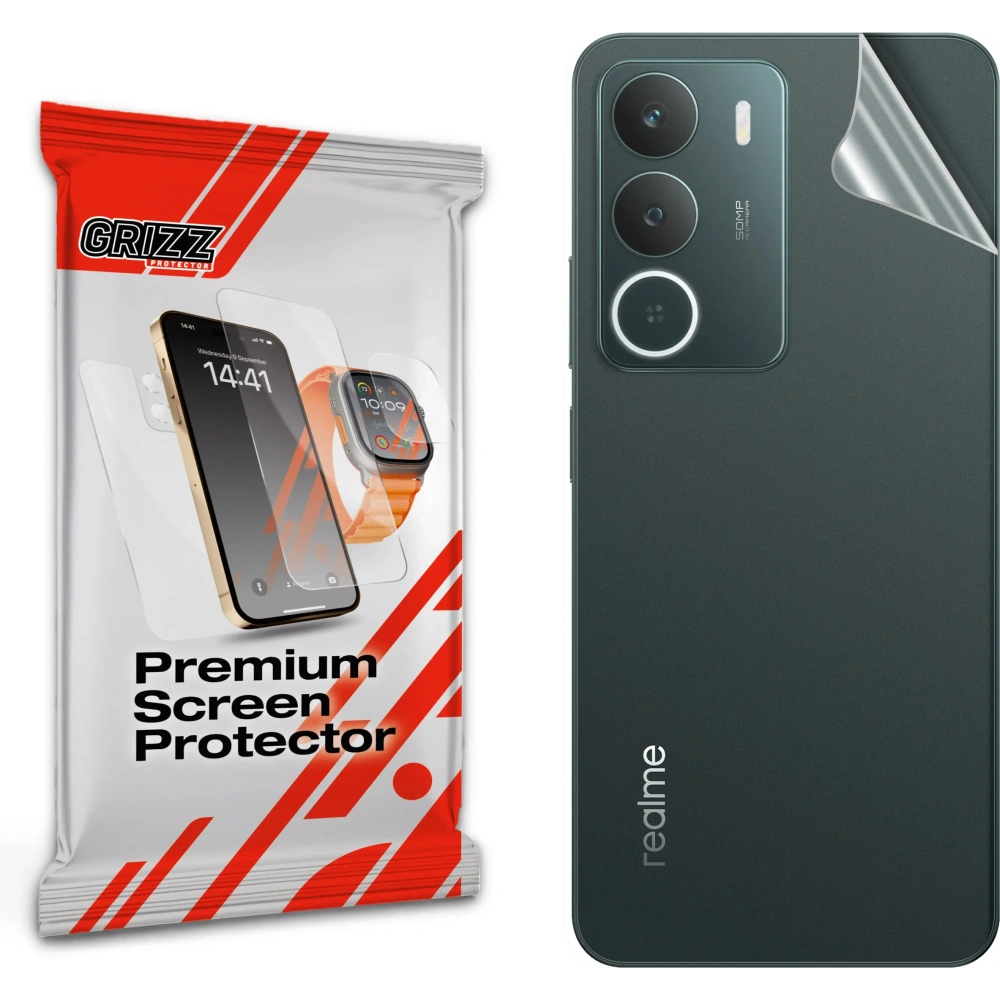 Folia na tył GrizzGlass SatinSkin do Realme P3 Lite