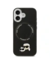 Etui Karl Lagerfeld Karl & Choupette Pins MagSafe do Apple iPhone 17 czarny