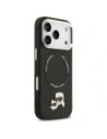 Etui Karl Lagerfeld Karl & Choupette Pins MagSafe do Apple iPhone 17 Pro czarny