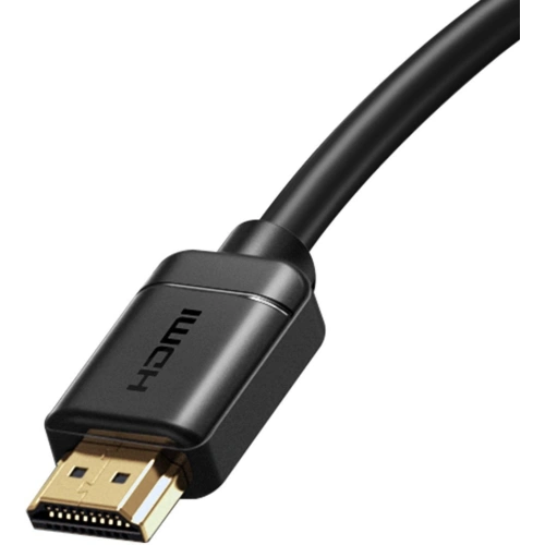 Kup Kabel HDMI 2.0 Baseus, 4K 60Hz, 3D, HDR, 18Gbps, 1m (černý) - BSU1617BLK - {ean13} - Sklep Home Screen