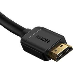 BaseusHDMI 2.0 Kabel, 4K 60Hz, 3D, HDR, 18Gbps, 1m (schwarz)