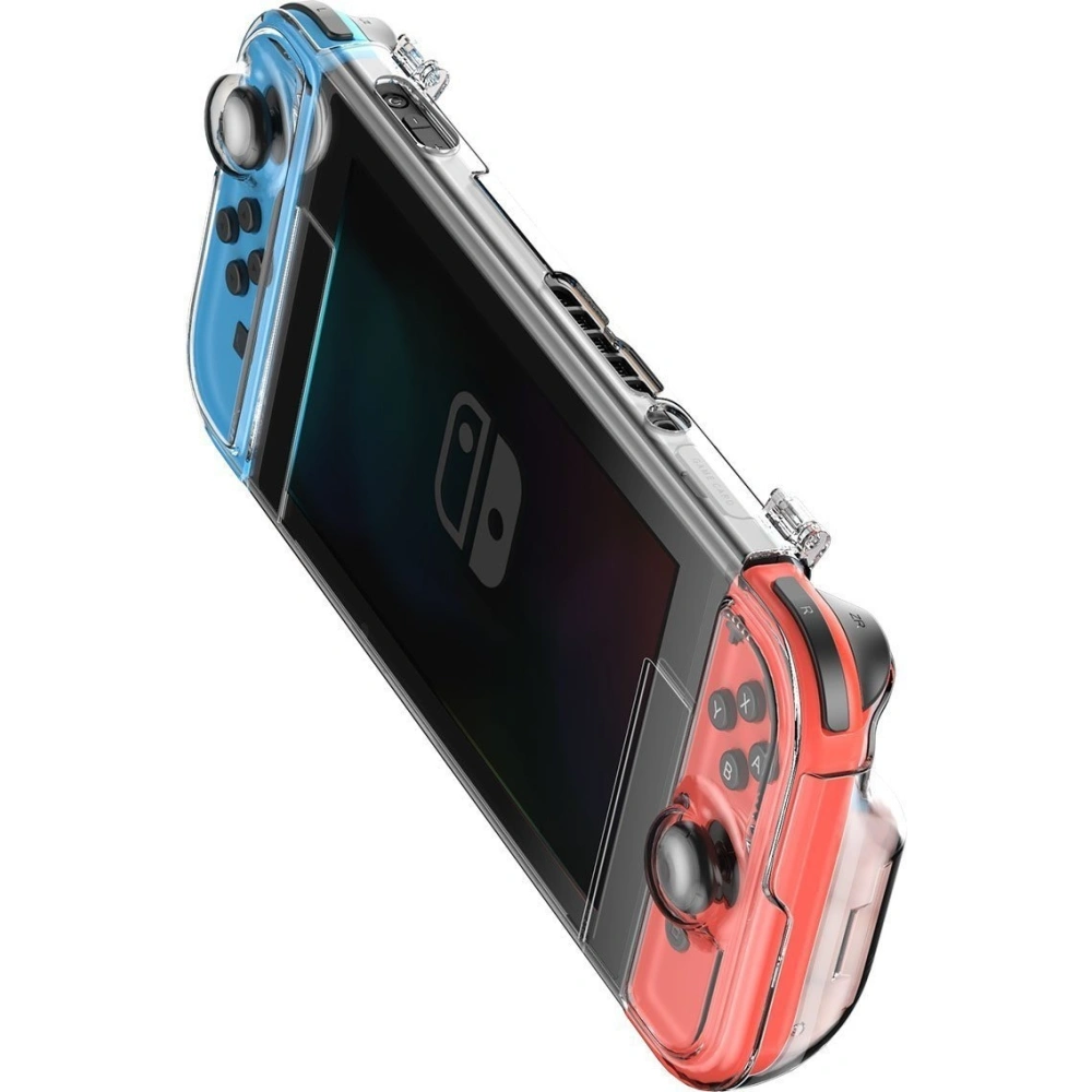 Etui 360° Baseus GS06 do konsoli Nintendo Switch (przezroczyste)