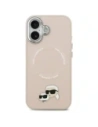 Etui Karl Lagerfeld Karl & Choupette Pins MagSafe do Apple iPhone 17 różowy