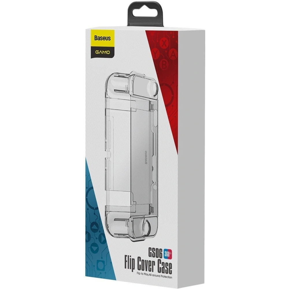 Etui 360° Baseus GS06 do konsoli Nintendo Switch (przezroczyste)