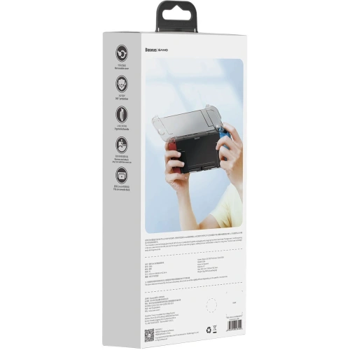 Buy Baseus GS06 360° Flip Cover Case for Switch (transparent) - BSU1619CL - {ean13} - Home Screen Store Europe