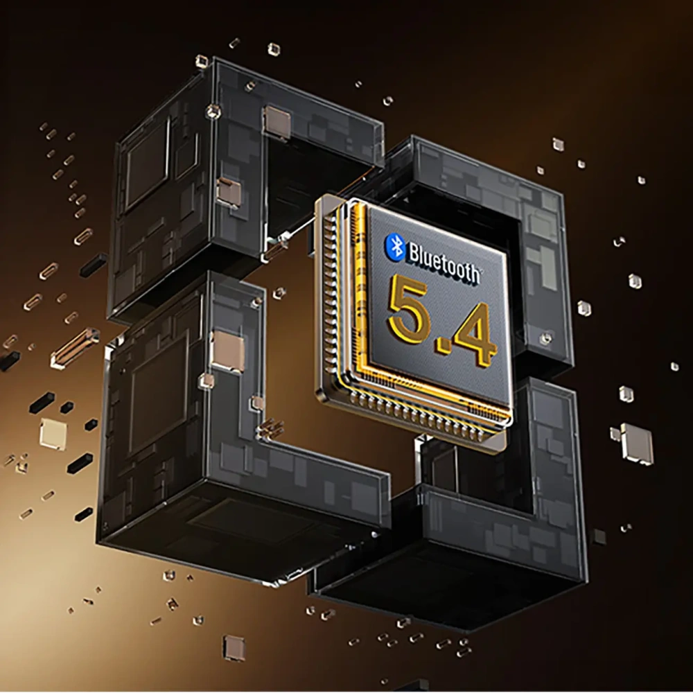 Bezprzewodowe słuchawki dokanałowe Baseus Bowie M2s Ultra TWS z interaktywnym ekranem czarne