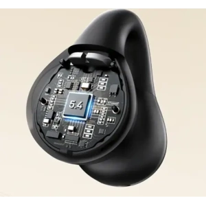 Bezprzewodowe słuchawki Baseus Bass 15 Clip OWS + kabel Baseus Simple USB-C 3A 30cm czarne