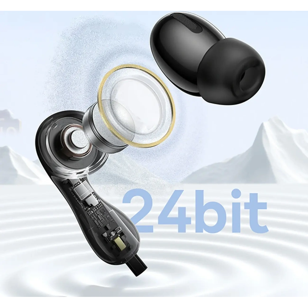 Słuchawki dokanałowe Baseus Encok CZ20 USB-C czarne