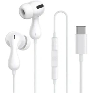 Słuchawki dokanałowe Baseus Encok CZ20 USB-C białe