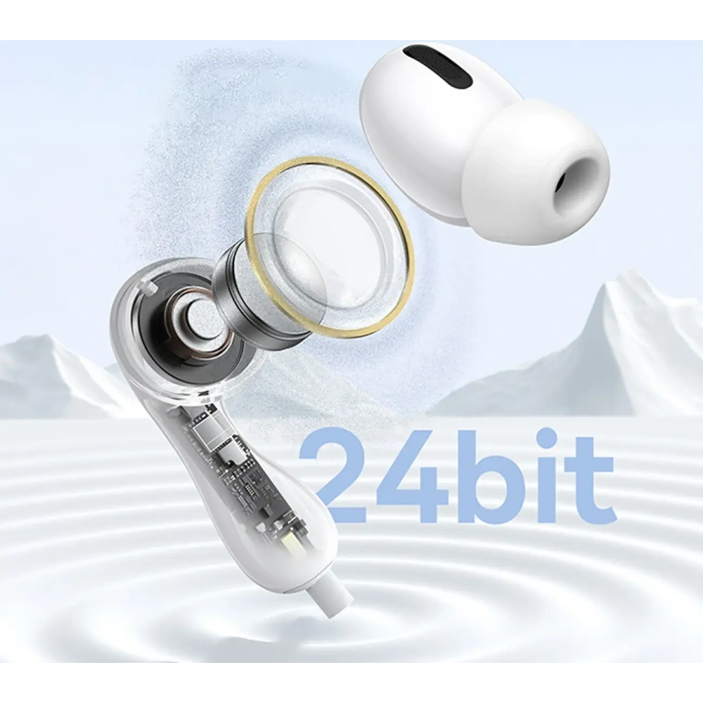 Słuchawki dokanałowe Baseus Encok CZ20 USB-C białe