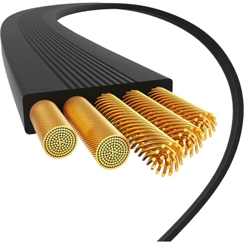 Kabel zwijany Baseus Free2Pull Mini 100W USB-C / USB-C 2m czarny