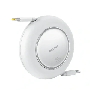Kabel zwijany Baseus Free2Pull Mini 100W USB-C / USB-C 2m biały