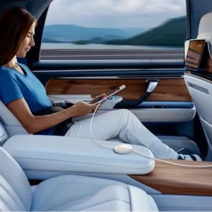 Kabel zwijany Baseus Free2Pull Mini 100W USB-C / USB-C 2m biały