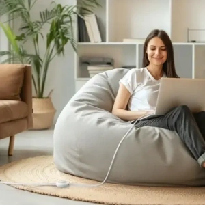 Kabel zwijany Baseus Free2Pull Mini 100W USB-C / USB-C 2m biały