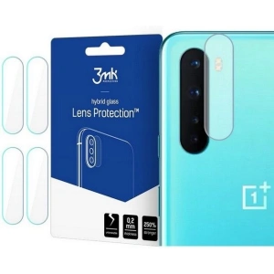 Kup Hybridní sklo na objektiv fotoaparátu 3MK Lens Protection OnePlus Nord [4 PACK] - 3MK165 - {ean13} - Sklep Home Screen