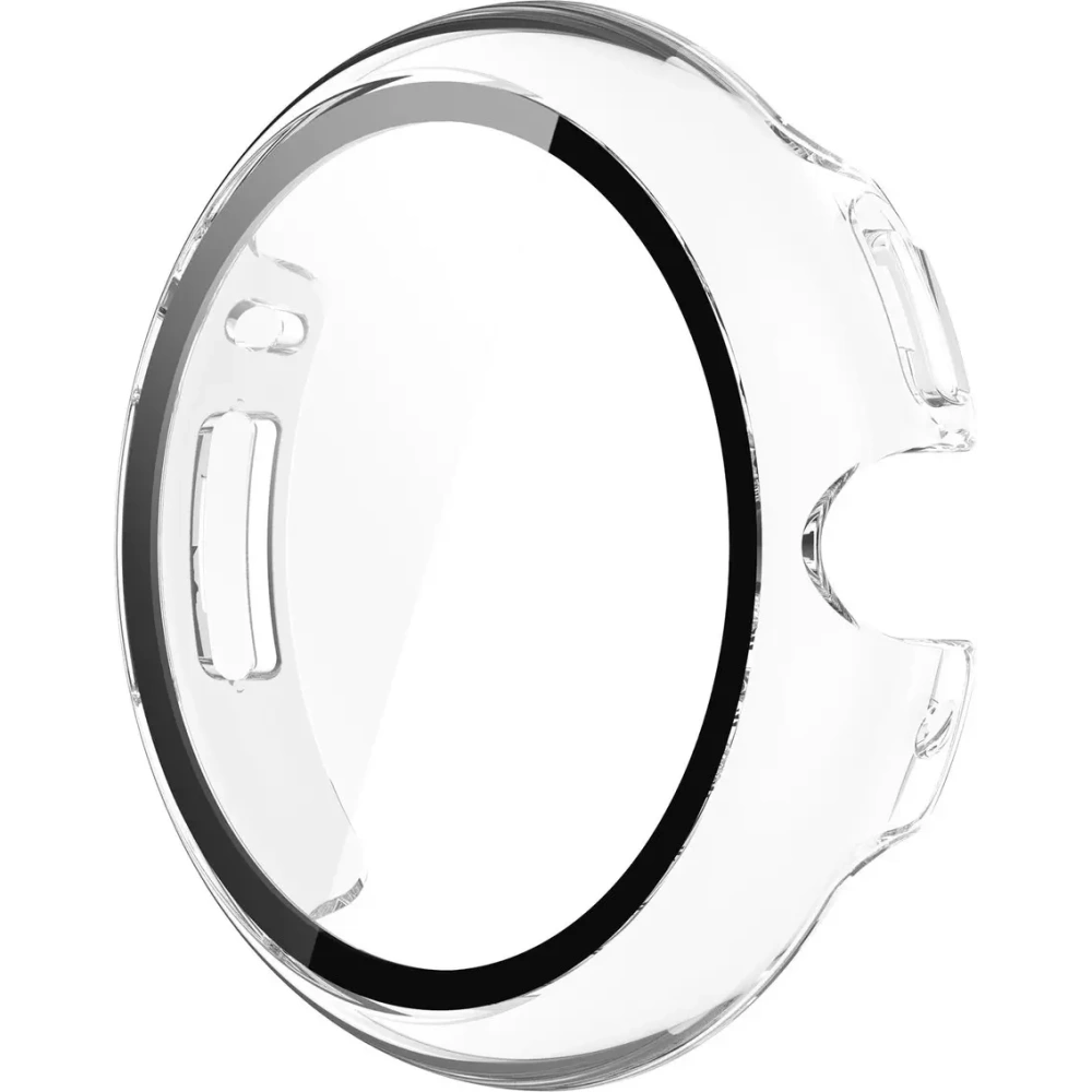 Etui ze szkłem do zegarka Bizon Case+Glass Watch do Google Pixel Watch 4 45mm przezroczyste